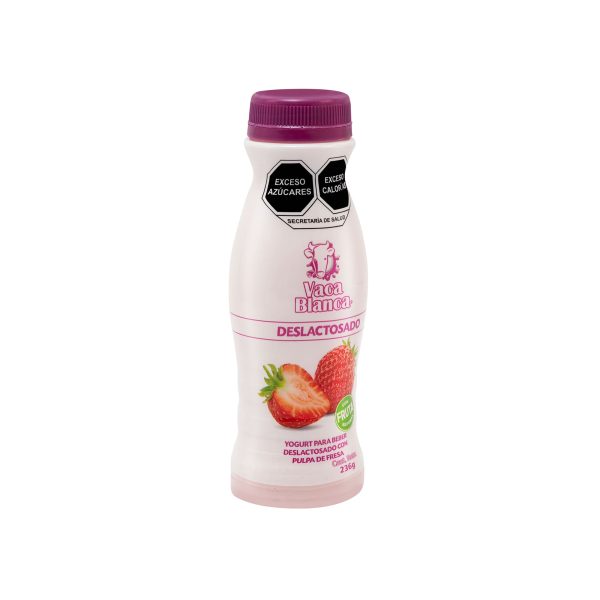 Yogurt Deslactosado Fresa Vaca Blanca - Image 2
