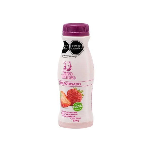 Yogurt Deslactosado Fresa Vaca Blanca - Image 3