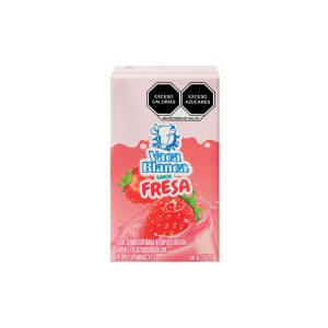 Leche Fresa Vaca Blanca