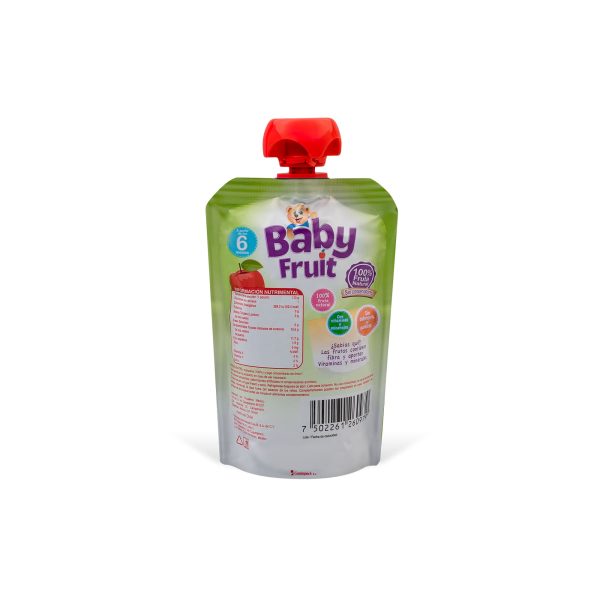 Papilla Baby Fruit manzana 113 g - Image 2