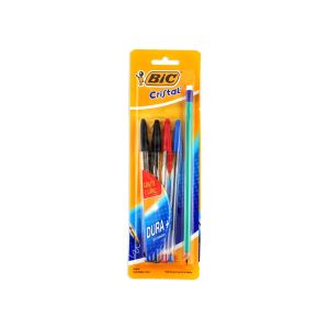Kit 4 bolígrafos punto mediano