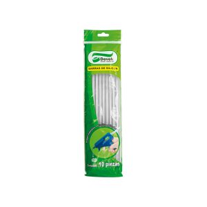 Barras silicón 10 pzas